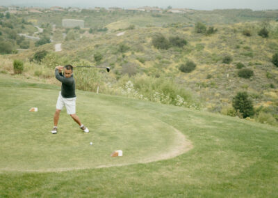 Person Golfing