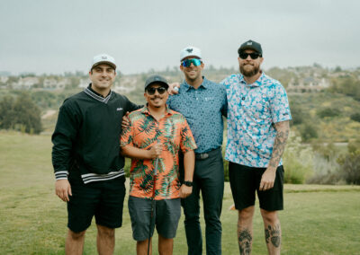 People Standing on Golf Course
